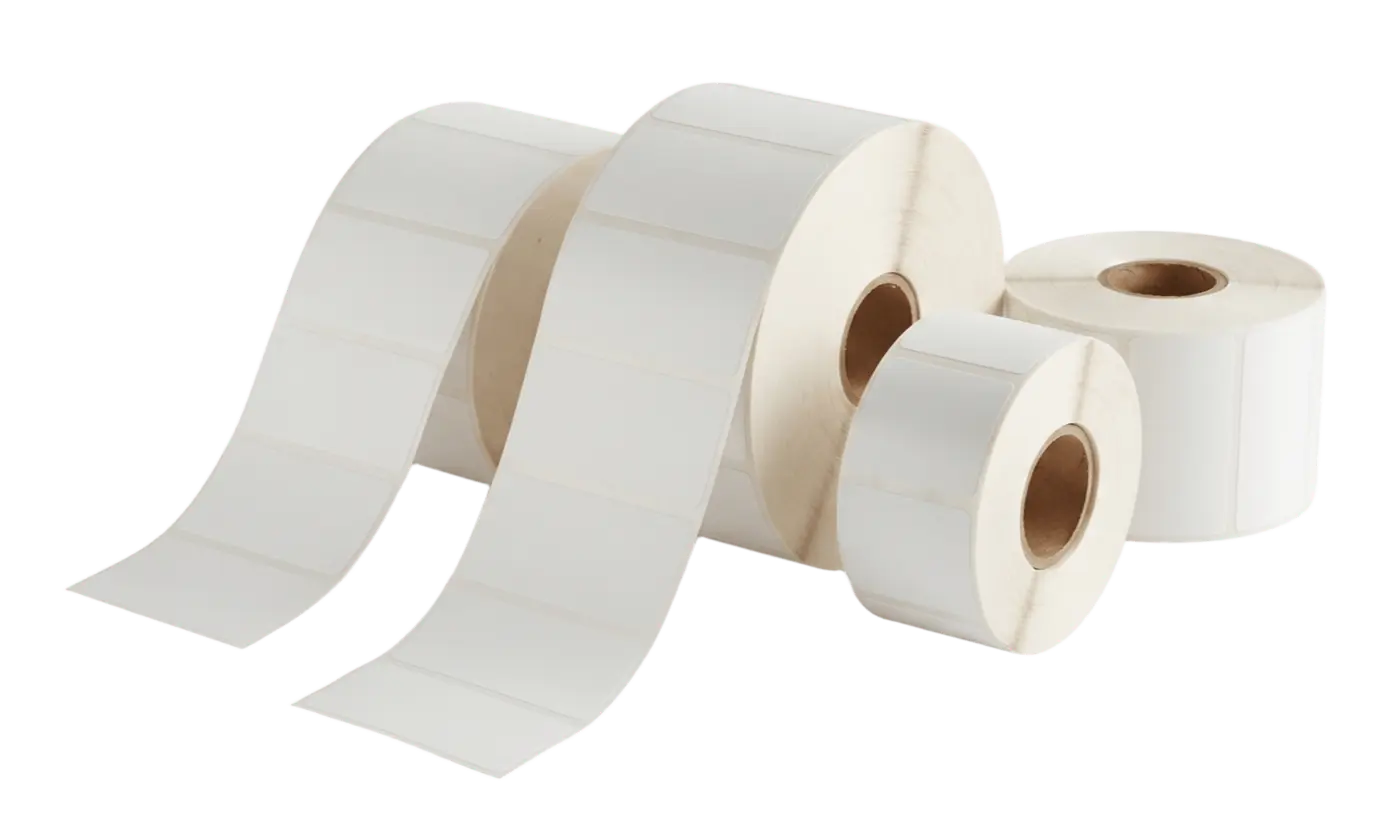 Roll of thermal labels