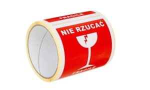 Etykieta Papier 75×75/500 Nie Rzucać